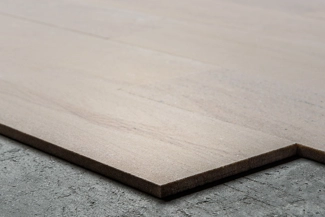 Detail of Natural stone flooring Parquet effect